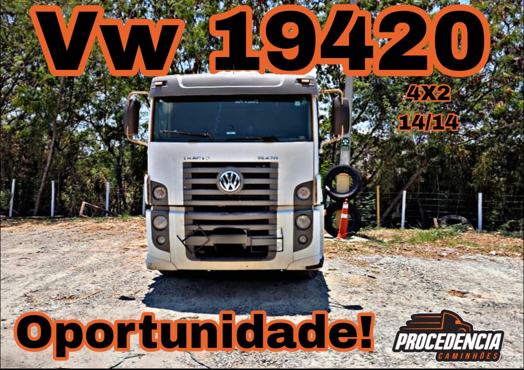 2 und. Vw 19420 13/14 4×2. Oportunidade!