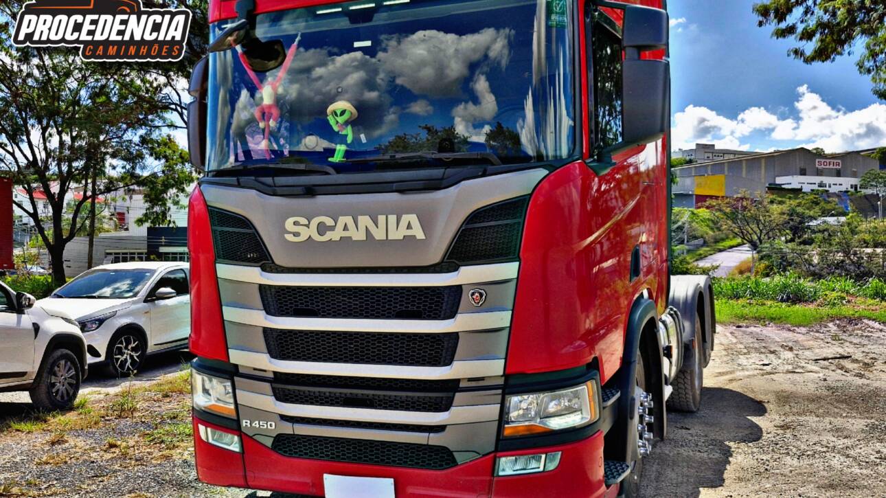 Scania R 450 6×2 – 21/22 ABAIXO DA FIPE e c/ Retarder
