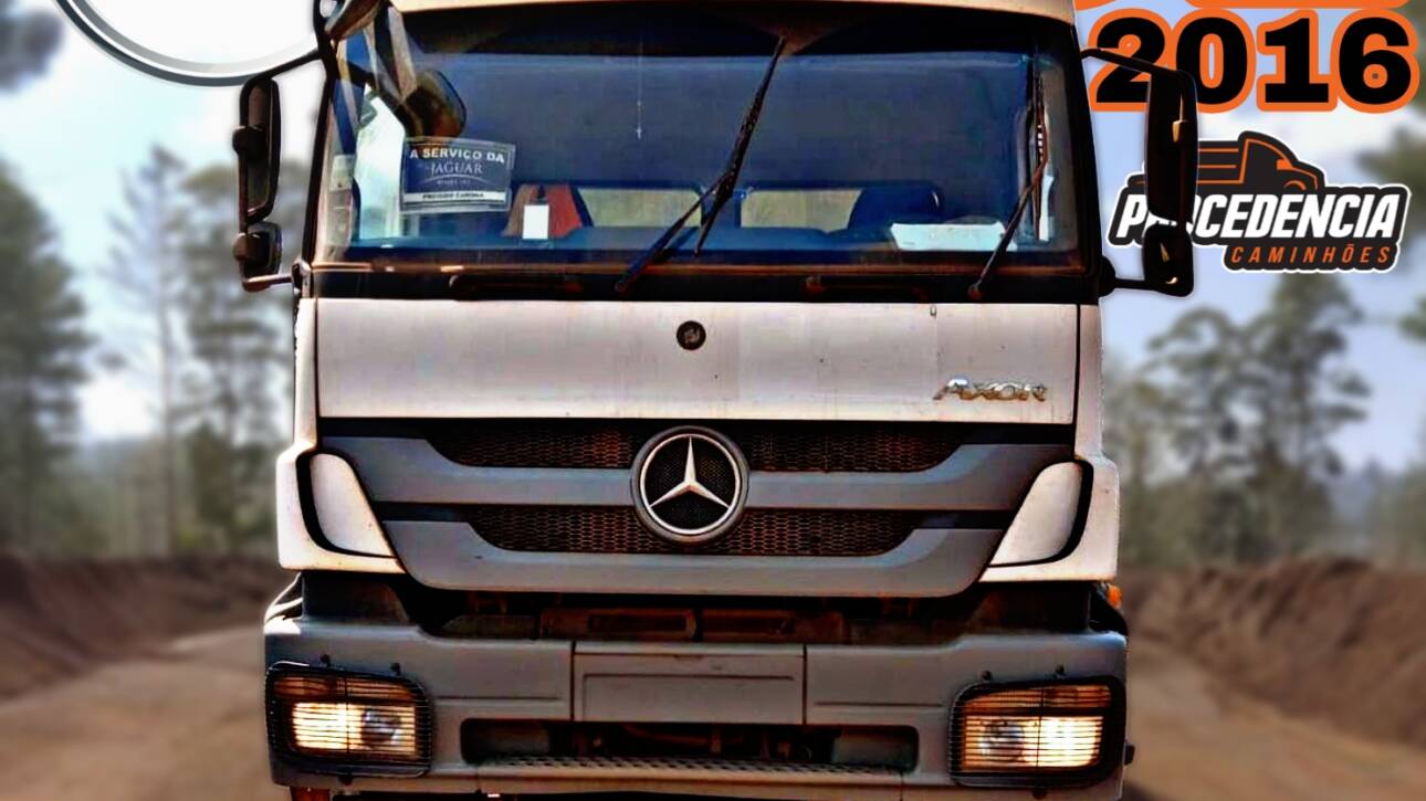 MB Axor 3131 2016 c/ báscula Pastre 14m³