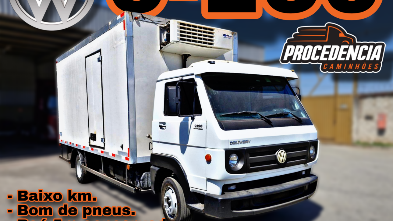 Vw Delivery 9-160 12/13 baú refrigerado 5m