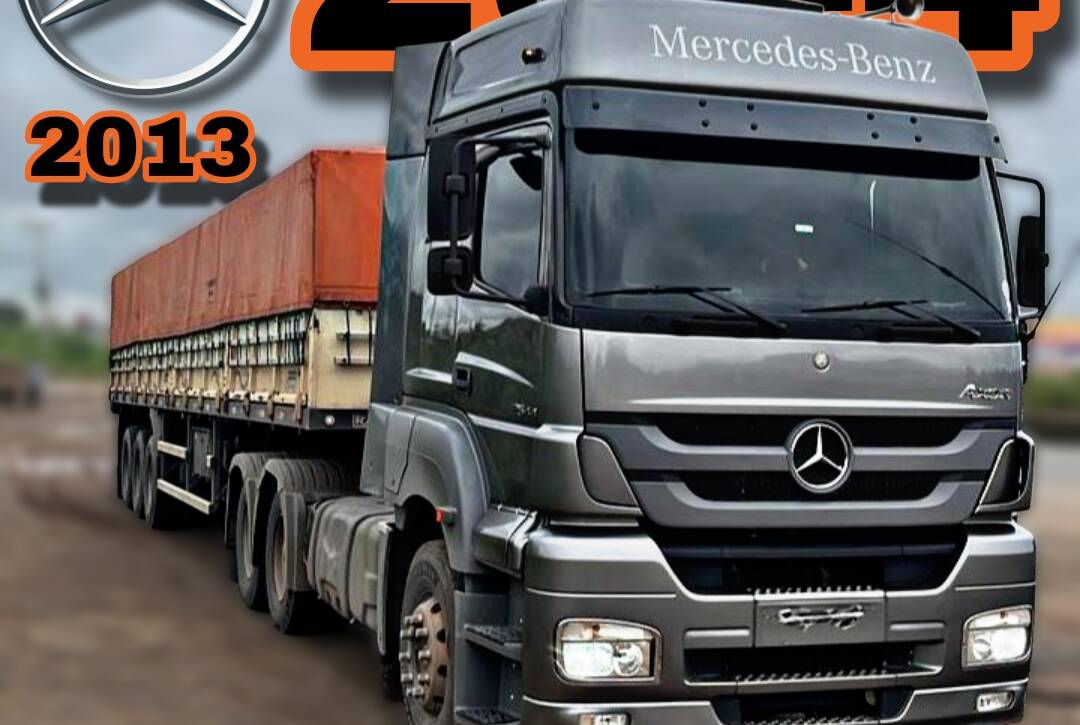 MB Axor 2544 2013 6×2 Teto Alto