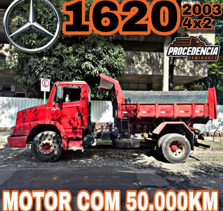 1620 4×2 2003 MOTOR NOVO
