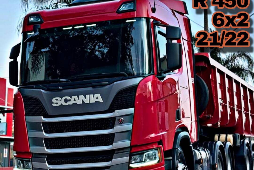 Scania R 450 6×2 21/22 – Baixo KM